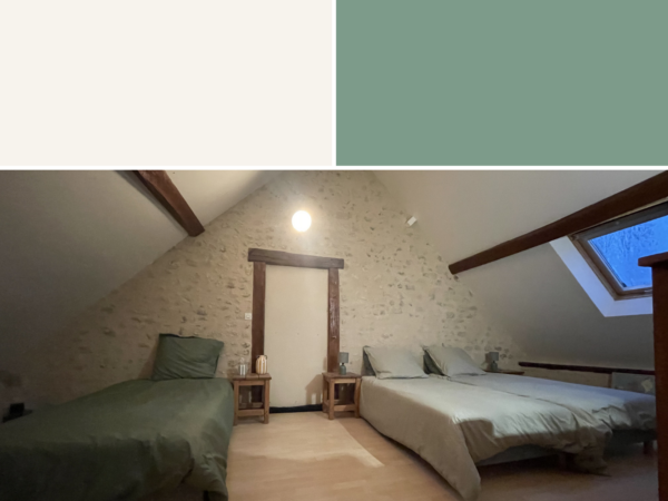 Le dortoir 3 lits
